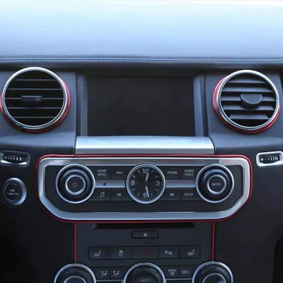 Suitable for Land Rover Discovery 4 – Other Car Modifications - 15-navigation-lower-trim-chrome-silver