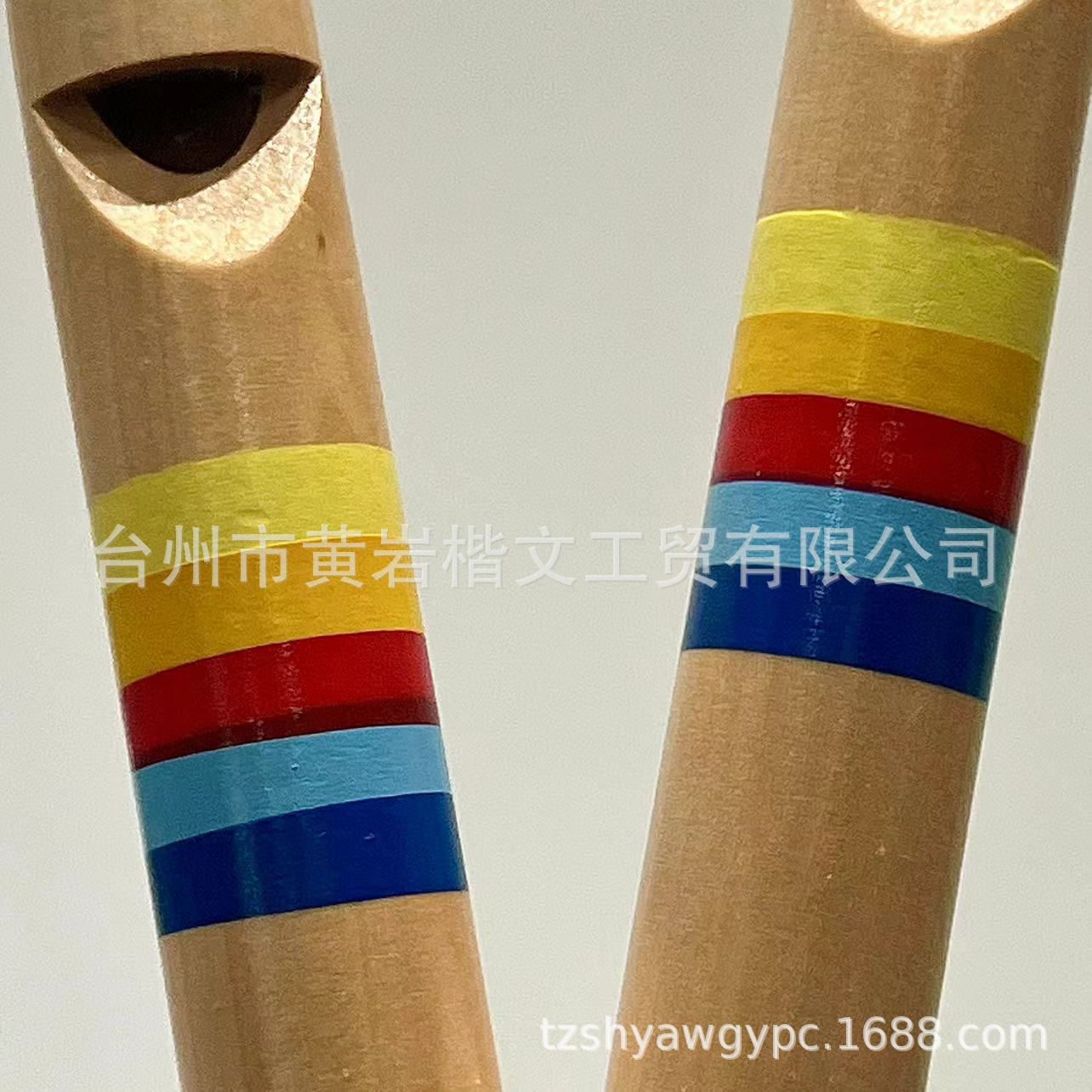 De madera tirando flauta de madera de los niños de educación temprana instrumento musical juguetes infantiles material didáctico instrumento musical juguetes para niños al por mayor
