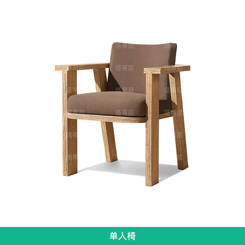 Mesas y sillas de madera maciza para exteriores, sillas de comedor de teca para patio y jardín, impermeables y resistentes al sol, para terrazas de hoteles y villas de diseño.