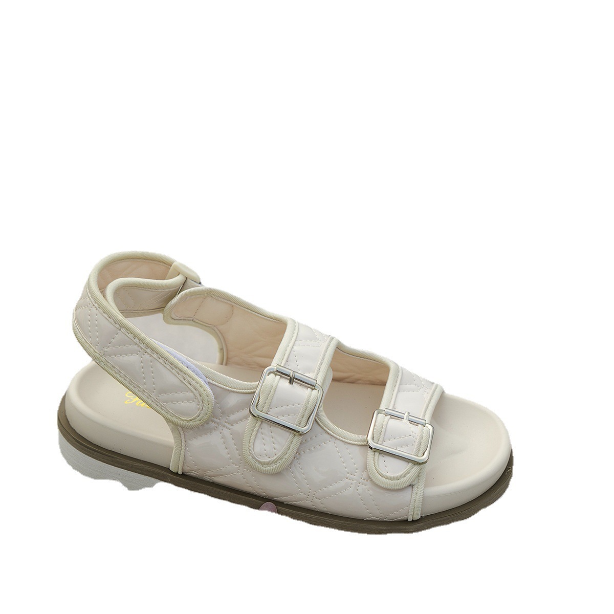 summer women's beach shiny sandals open toe