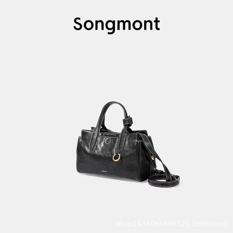 山下裕松 Songmont トラッキングシリーズ 大容量 トラベルバッグ ショルダーバッグ 植物タンニンなめし牛革 ブリーフケース|undefined