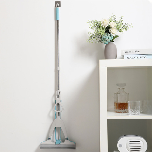 Meliya absorbent sponge mop for home use, lazy people's hands-free folding collodion floor mop department store wholesale