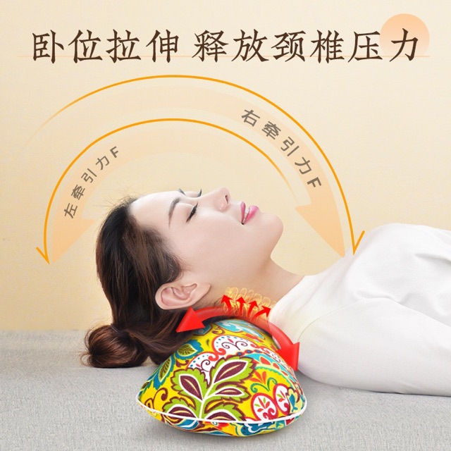 Mugwort Bone Pillow Ai Ye Cervical Neck Pillow Unheated Green Coarse Cloth Support Cushion specifications