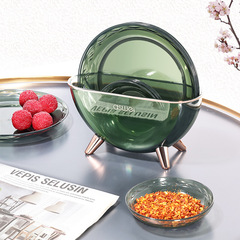 Plastic Japanese-style home creative boneless plate and dish, serving plate, boneless dish, small plate, fruit and candy plate