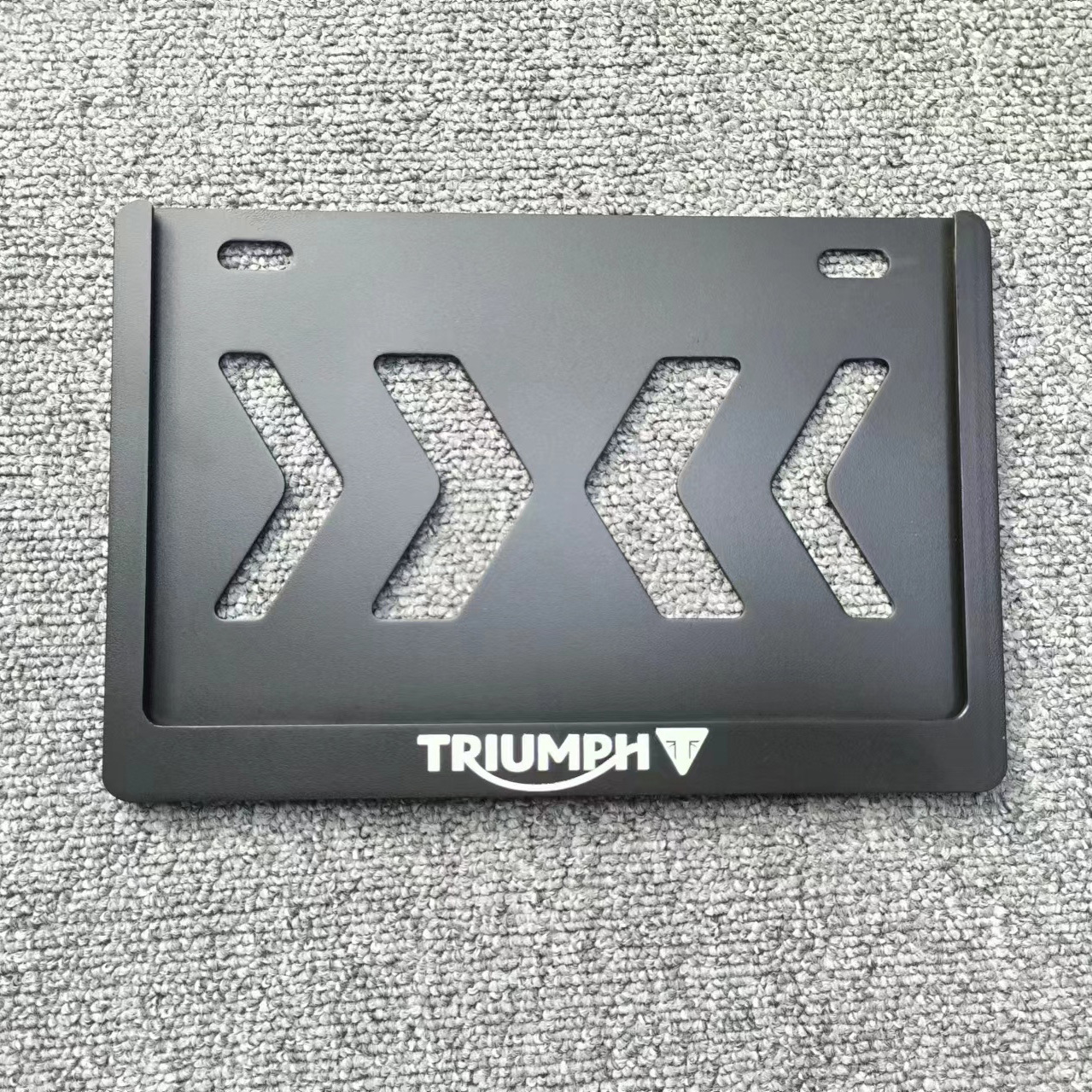 Honda – Nömrə qabı Rear License Plate - mopai-magnesium-aluminum-alloy-anti-bend-matte-black-triumph