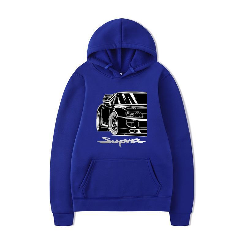 Autumn/Winter 2023 Pullover Hoodie Plush Sweater Hooded Fashion Black Letter Couple Sweater_voghion.com