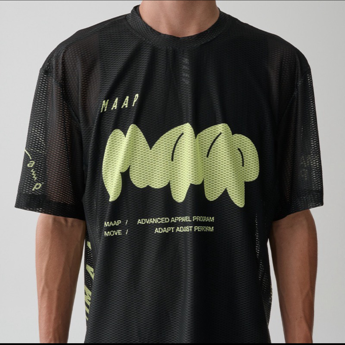 2026Maap New Loose Breathable Quick-Drying Mesh Short-Sleeved Cycling Jersey Tops Men's and Women's Cycling Downhill Clothing