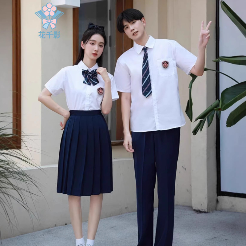 College-style class uniforms, high school uniforms, sports day outfits, poetry recitation, choir performance costumes, graduation attire, junior high school student uniforms