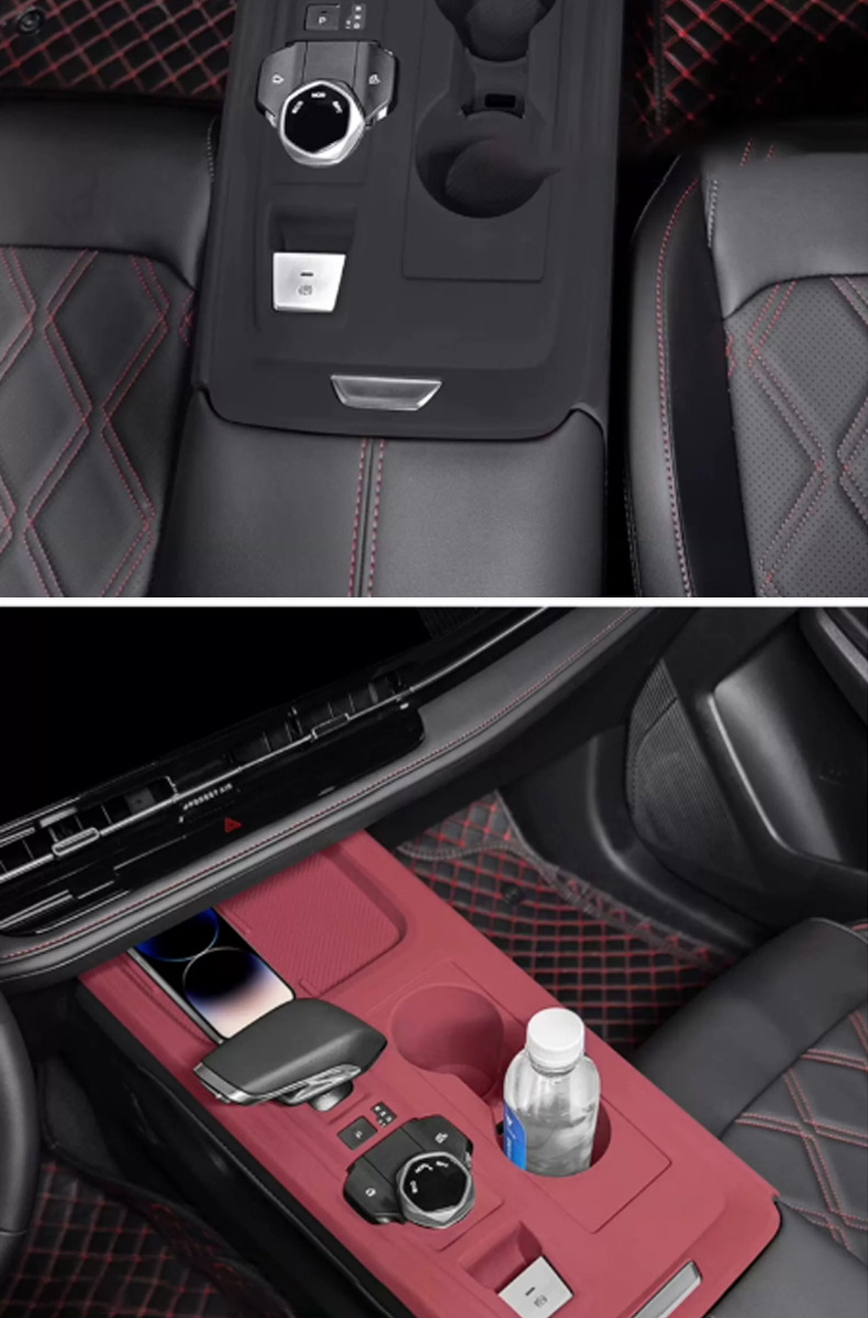 24-26 models of Changan CS55PLUS special car door lift silicone protective pads, interior four-door button protective stickers