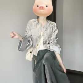 2026新中式富家千金感穿搭套装女春季新款国风又酷又飒的套装