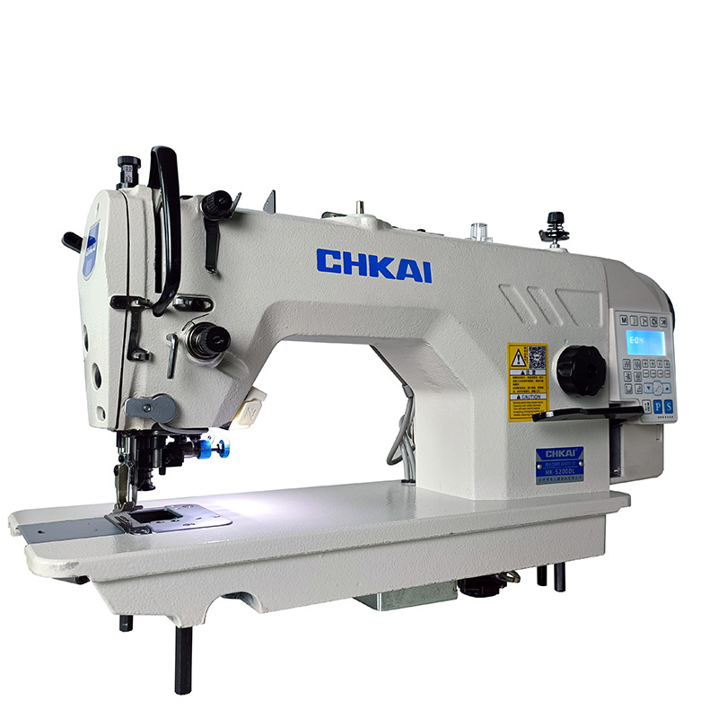 Suministro de máquinas de coser de cama plana con cuchillas, máquinas de coser computarizadas con recorte de bordes y máquinas de coser multifuncionales con corte automático de hilo.