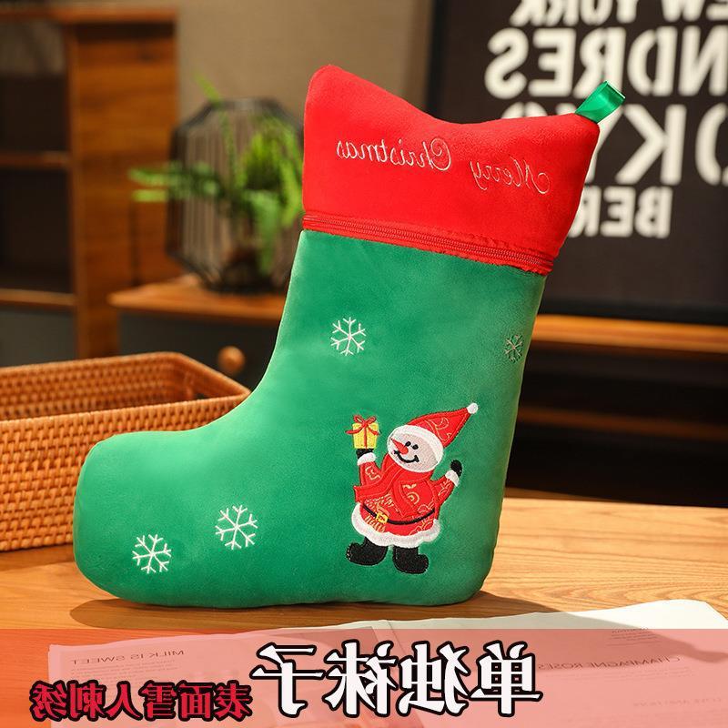INSクリスマス装飾抱き枕クリスマスツリー人形ソファークッション姜パイ人ヘラジカ子供女子プレゼント|undefined