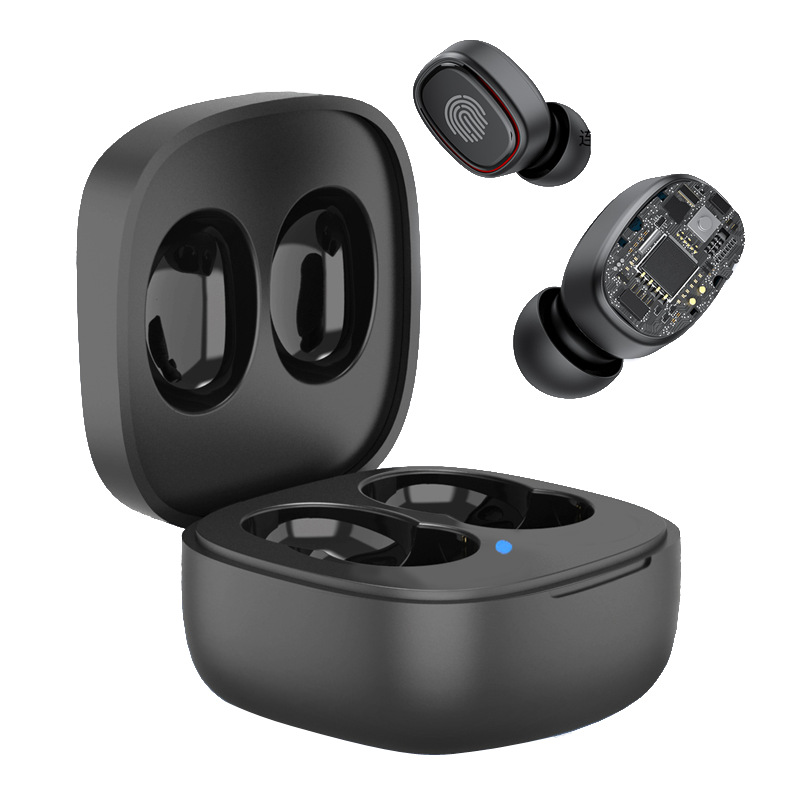 Douyin E-ticaret TWS gerçek kablosuz Bluetooth kulaklıklar kulak içi spor dokunmatik dijital ekranlı toptan satış - 4
