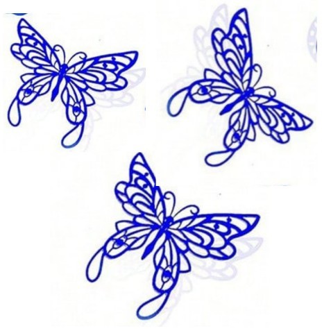 12 pegatinas doradas de mariposas huecas para pared, pegatinas de mariposas para decoración de paredes del hogar, pegatinas creativas de mariposas.