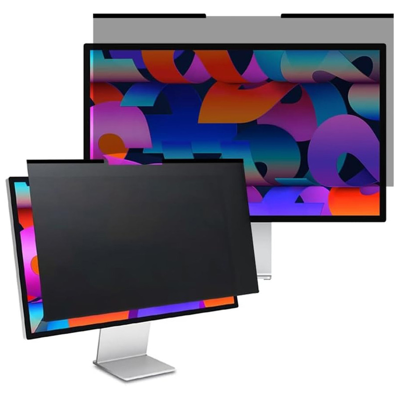 Desktop Computer Magnetic Privacy Film 27inch Anti-Blue Light Imac 24inch Anti-Glare Anti-Peeping Monitor Privacy Film
