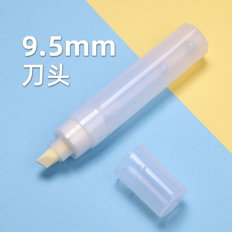 Marcador fabricante marcador accesorios pluma de acrílico conjunto completo tubo vacío pintura titular de la pluma líquido tiza alcohol pluma tubo vacío