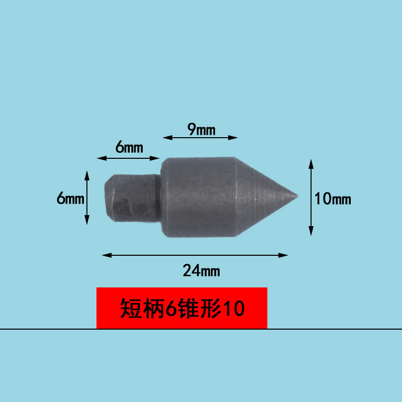 Short handle 6 tapered 10