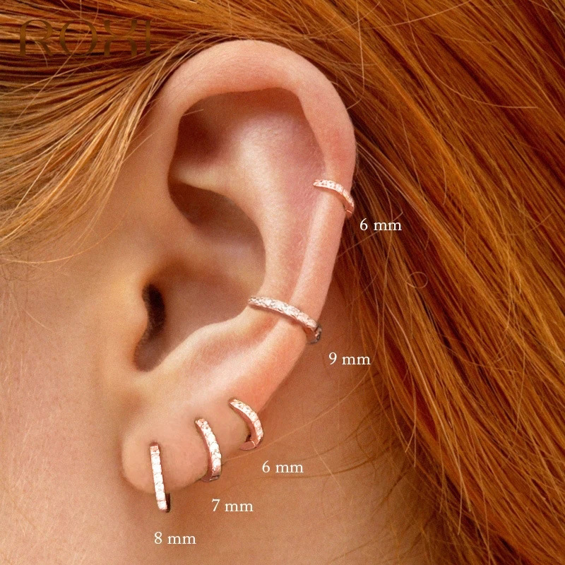 Nuevos pendientes transfronterizos de moda europea y americana de gama alta corona de diamantes llenos de diamantes pendientes de oro rosa pendientes geométricos para mujeres