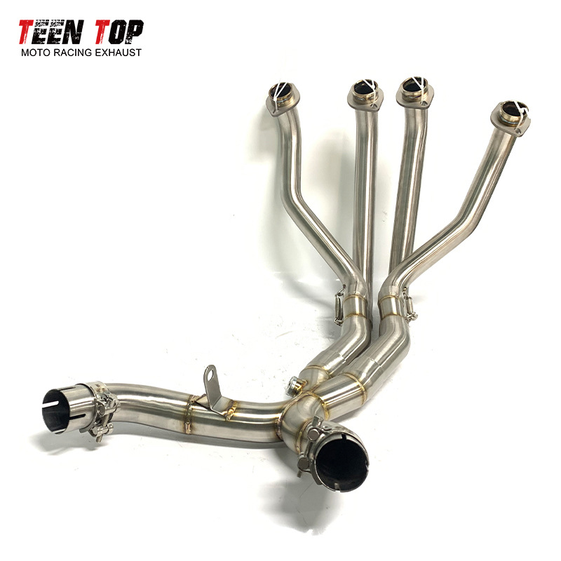Kawasaki Motorcycle Z1000 Front Connecting Pipe Modified Z1000Sx Titanium Alloy Middle Exhaust 10-21