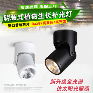 Ming-mounted universal adjustable ceiling lamp full spectrum plant growth lamp indoor flowers green plant imitation solar light