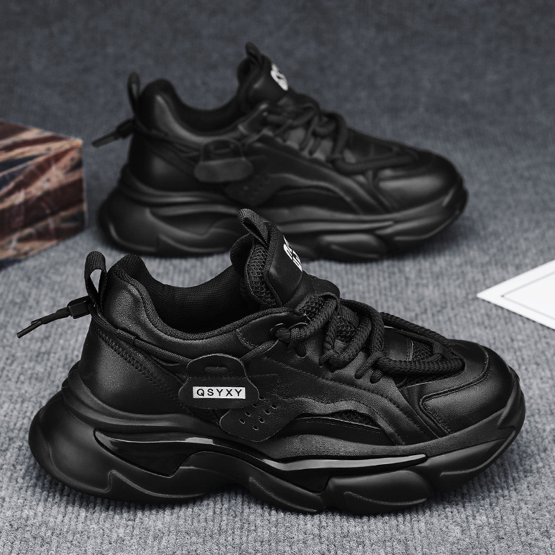 Herren Herbst 2023 neue High-End atmungsaktive Sport-Dad-Auflösung Herren dicke Sohlen Arbeit und Freizeit trendige Schuhe_voghion.com