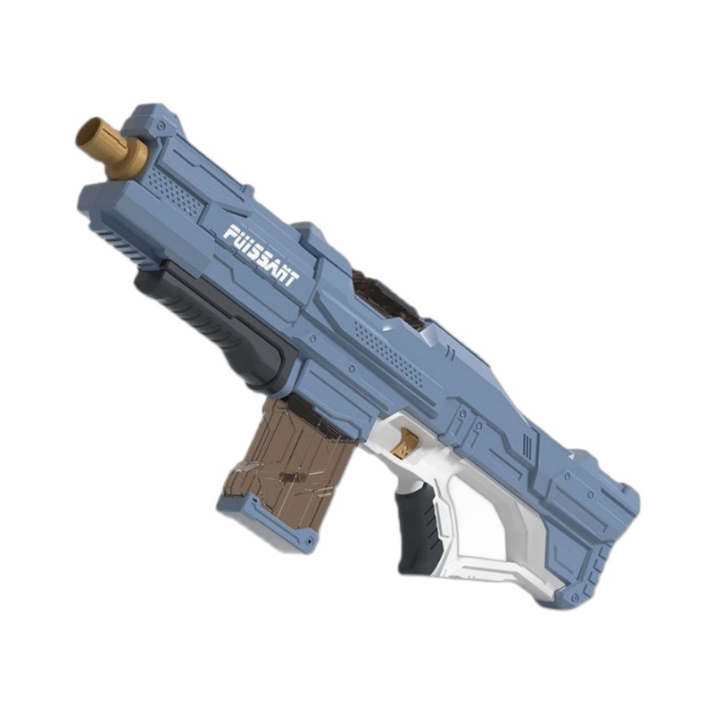 Pistolas de agua eléctricas para niños cuidadosamente seleccionadas, con gran capacidad, absorción automática de agua, pistolas de agua de alta presión, juguetes de agua transfronterizos, pistolas de agua