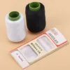 ∥∥∩πBlack and white thread + 16 hand sewing needles (multi-size needles)⊙