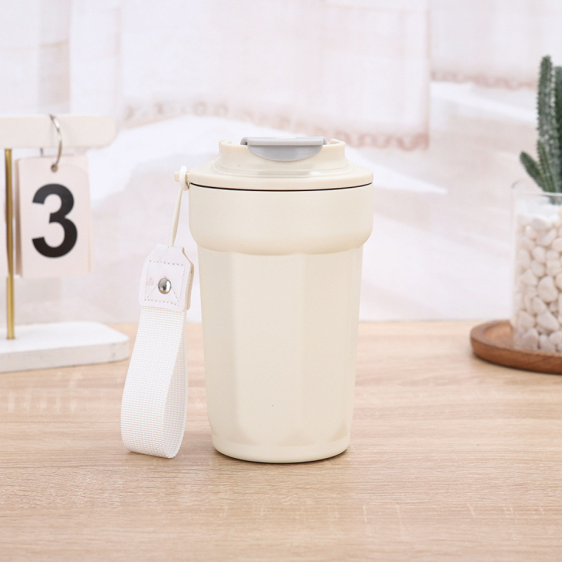 Taza de octogono 450m Blanco