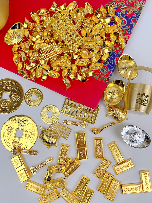 Alloy Copper Coin Decorative Ornaments Props Fortune Tree Photo Frame DIY Materials Gold Coins Opening Ceremony Housewarming Gifts Alloy Copper Coin Decorative Ornaments Props Fortune Tree Photo Frame DIY Materials Gold Coins Opening Ceremony Housewarming Gifts
