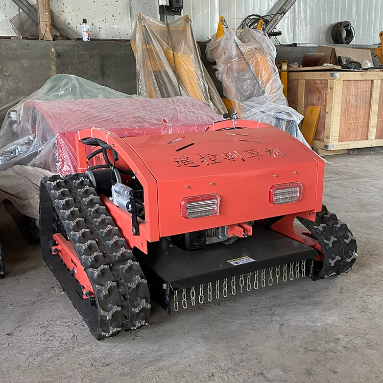 Садовая сарая самоходная газонокосилка Холм бензиновая газонокосилка четырехтактная гусеничная газонокосилка