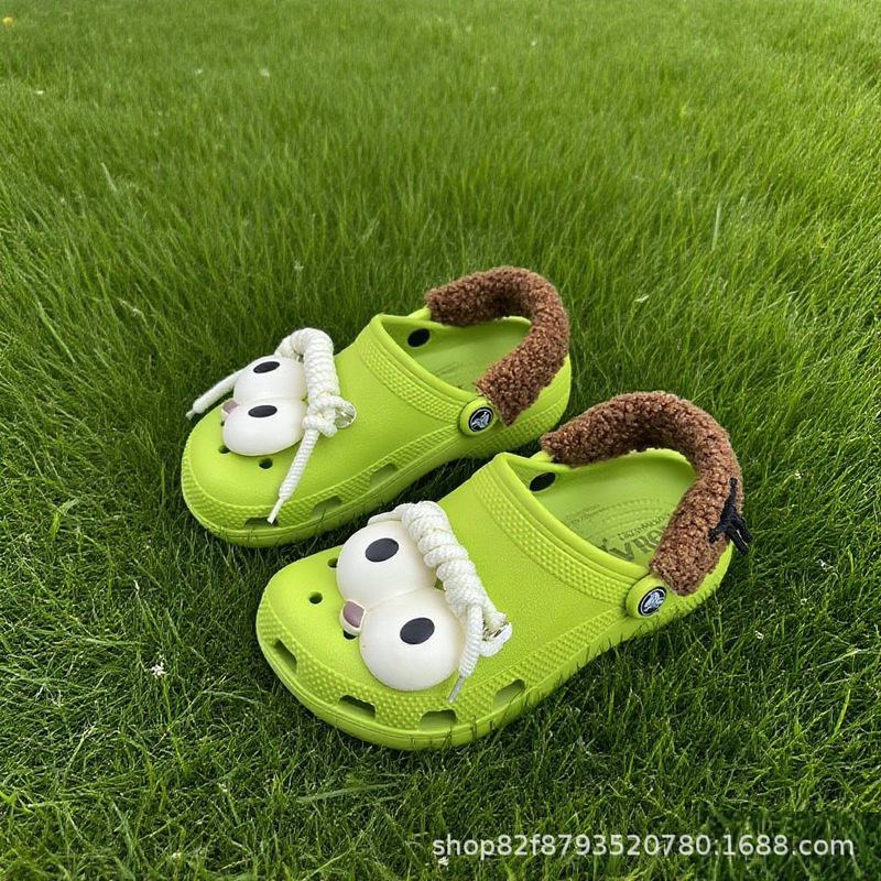 Classic New Shrek Collaboration Parent-Child Clogs Beach Shoes Cartoon-Style Fashion Accessories Classic New Shrek Collaboration Parent-Child Clogs Beach Shoes Cartoon-Style Fashion Accessories