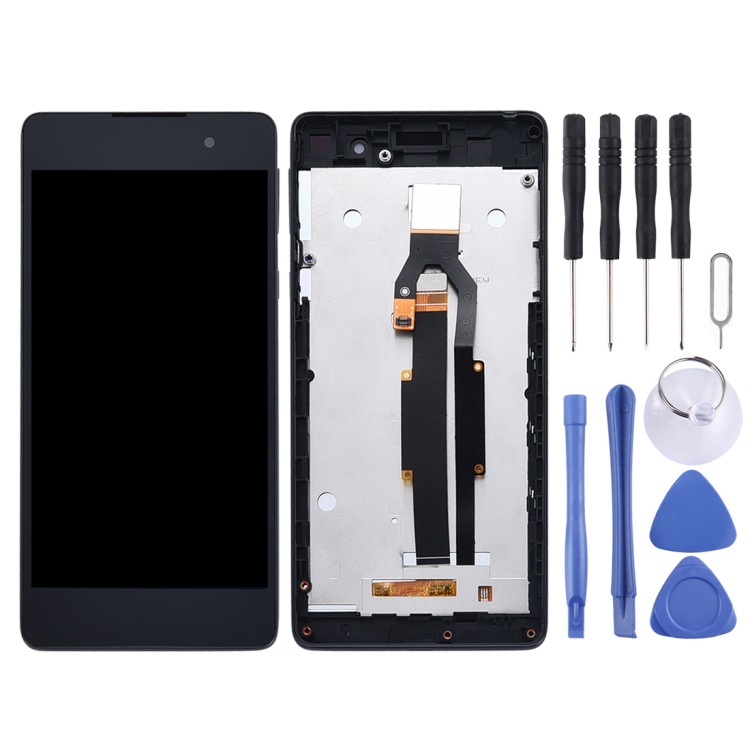 Para Sony Xperia E5 F3311 F3313 LCD Touch Assembly con marco