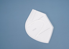 KN95 meltblown máscara de tela anti-polvo Bloqueo de espuma 3D tridimensional de 5 capas máscara protectora en stock al por mayor de adultos