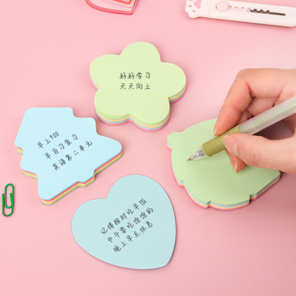 Colorful post-it notes cute cartoon special notes for students using…