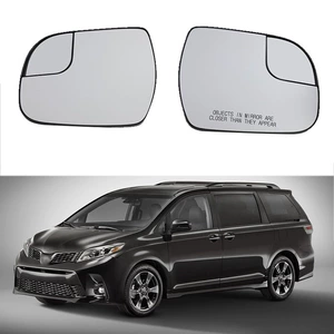 Suitable for 14-20 Toyota Sienna Reversing Lens Heated Rearview Mirror Reflector Glass Replacement