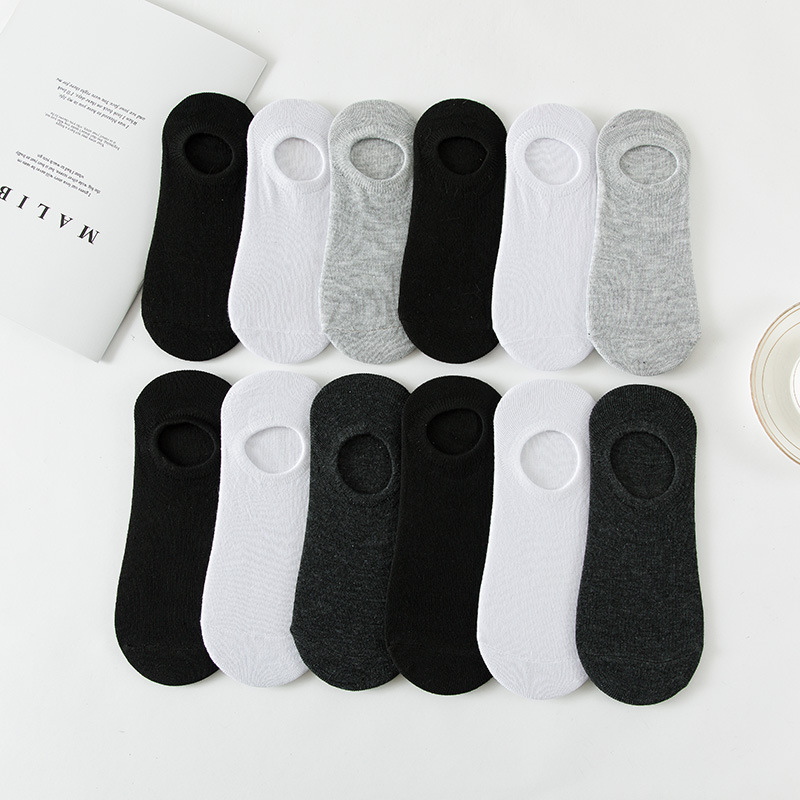 Summer Thin Breathable Men's and Women's Straight Socks Shallow Mouth Casual Invisible All-Match Popular Trendy 2021 Internet Celebrity Thin Socks