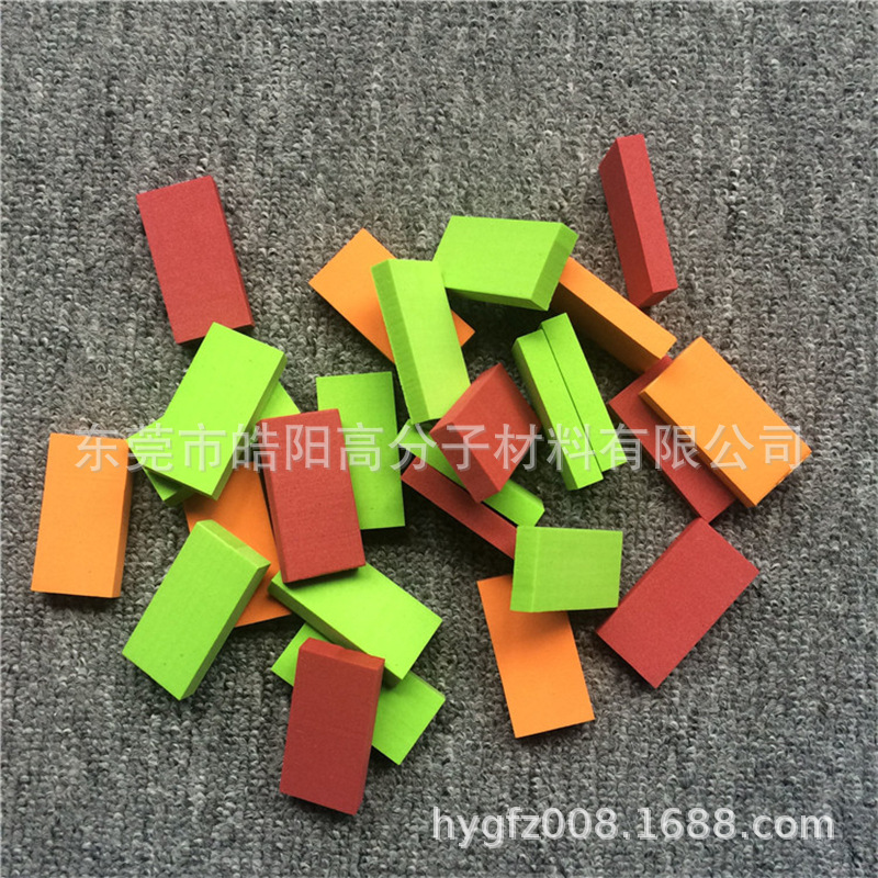 EVA喷砂方块 瓷砖侵缝打磨喷砂泡棉块 海绵去污擦金刚砂厨房擦子