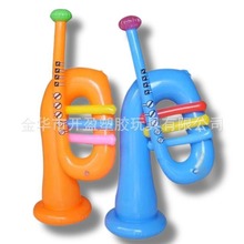 pvc充气小号喇叭欧美派对娱乐互动道具儿童早教亲子互动玩具