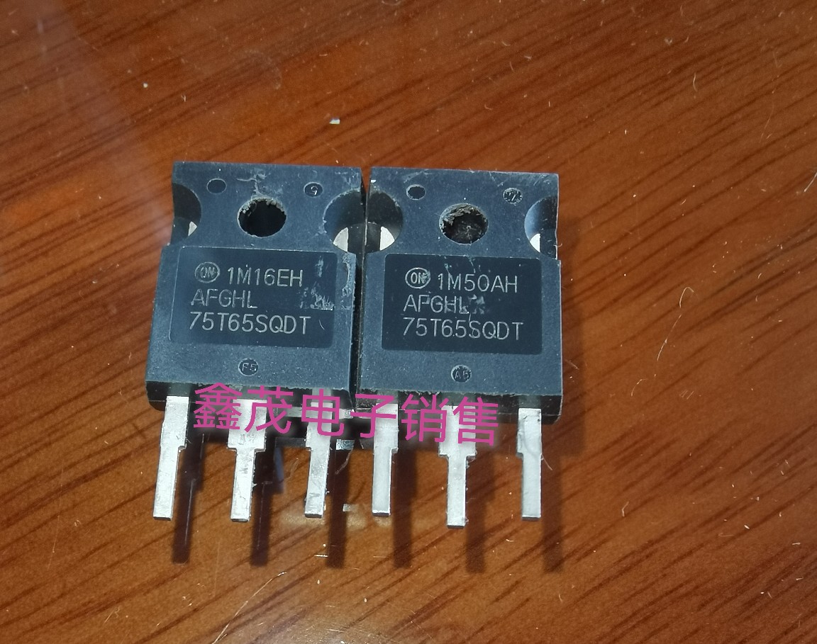 进口拆机FGH75T65SQDT FGH75T65 IGB现货T功率管 650V75A