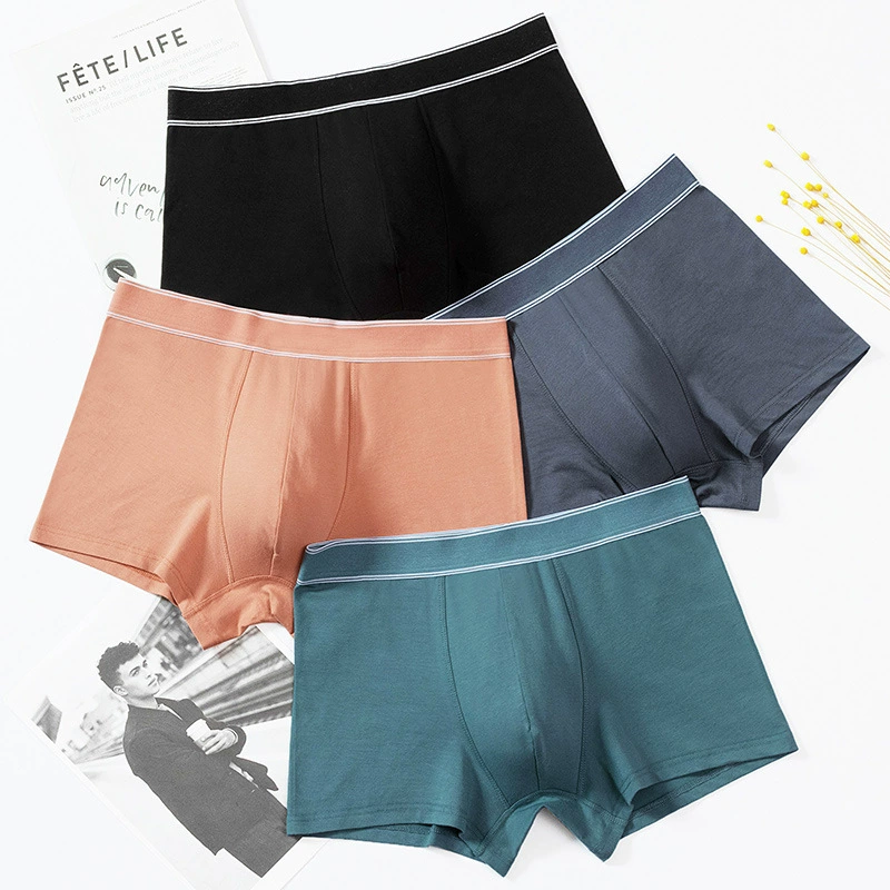 Cotton underwear, trousers, shorts, mid rise
