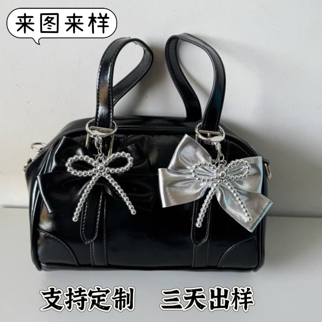 y2k nicho caliente de lujo alto ligero arco colgante de teléfono móvil lindo nuevo estilo de moda personalidad bolso colgante cadena