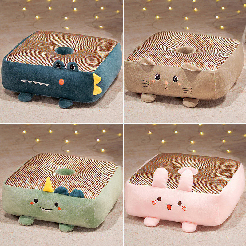 Lazy tatami futón cojín piso sentado Pier arrodillado estera del dormitorio de los niños alfombra Butt Mat balcón ventana de la Bahía