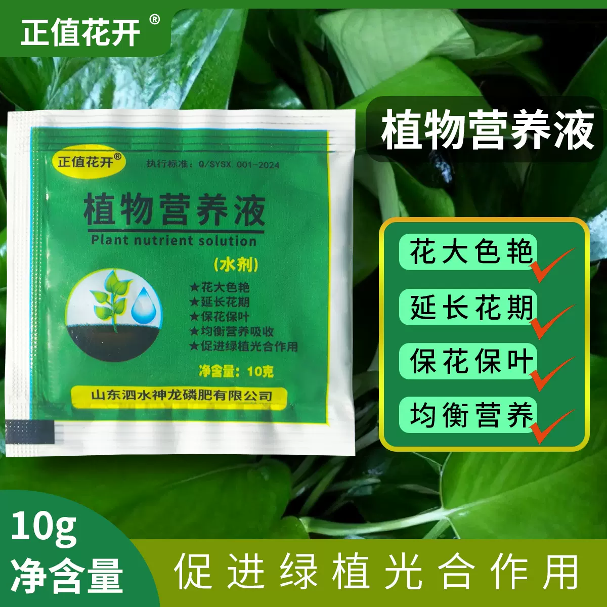 植物营养液通用型花卉养花绿植液体肥料水家用肥生根促花草增色