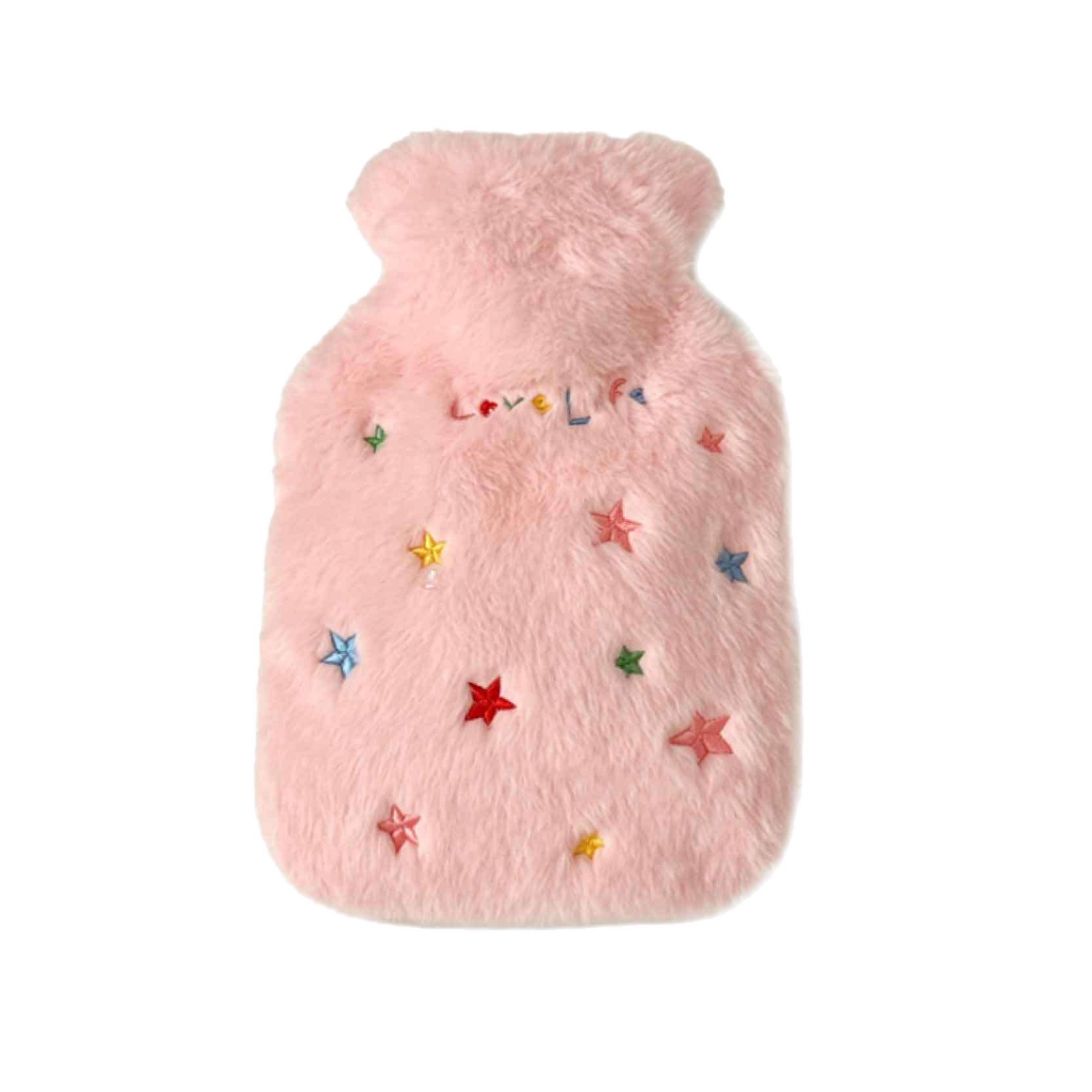별무늬 털커버 온수주머니 800ml 손 발 배 보온 물주입식 찜질팩
