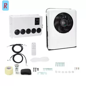 24V new backpack car air conditioner, DC inverter truck sleeper air conditioner, modified 12V RV car air conditioner for cooling