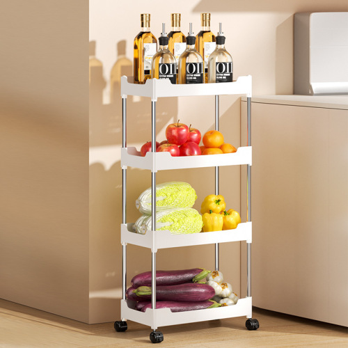 Cart storage rack custom storage rack storage rack floor rack bedroom sundries snack rack mobile storage