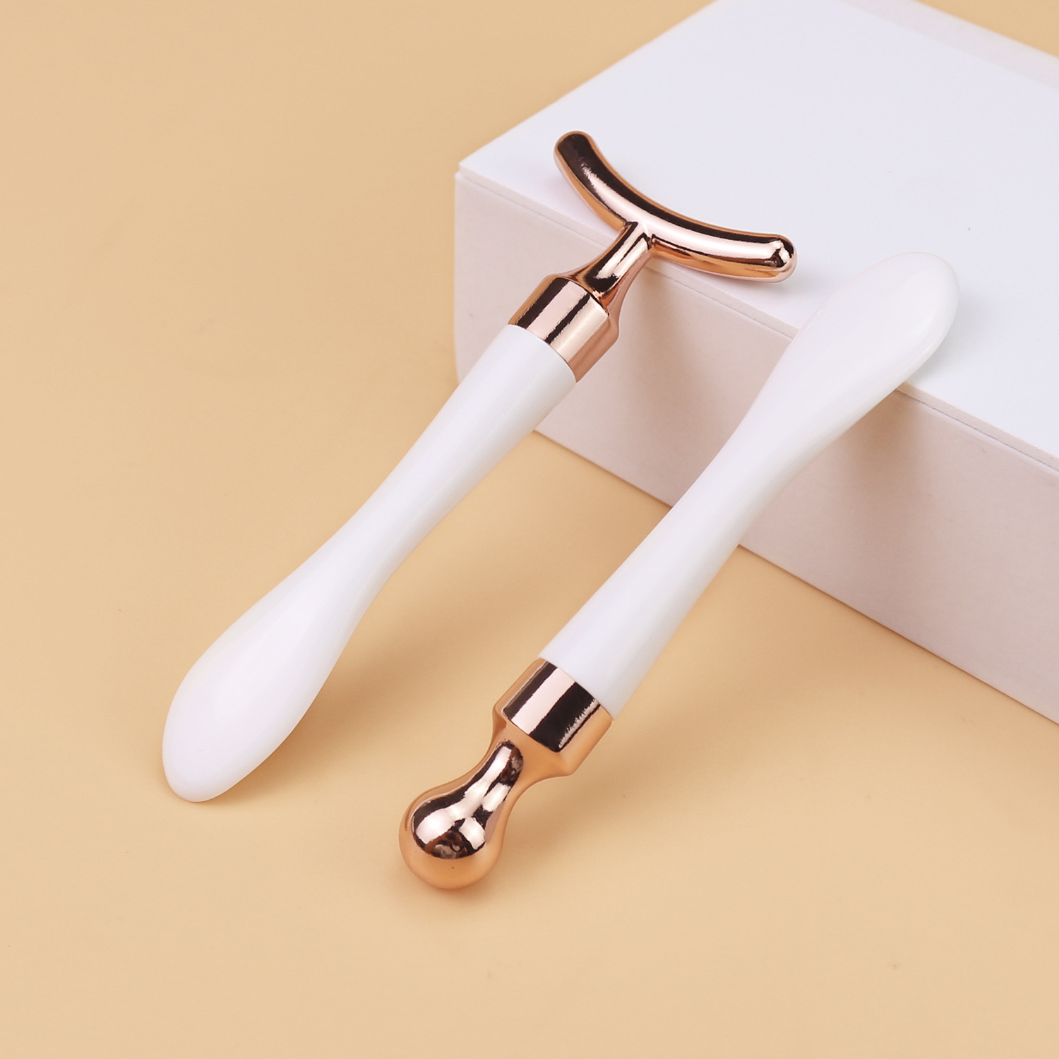 Crema de ojos transfronteriza Stick de masaje Crema de ojos Esencia de crema de ojos Introducción Palo de aplicación Herramienta de cuchara de belleza