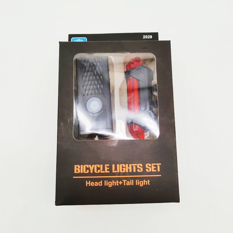 Luz Delantera para Bicicleta Recargable por USB para Ciclismo Nocturno, Juego de Luces para Bicicleta de Montaña, Luz Delantera 2255