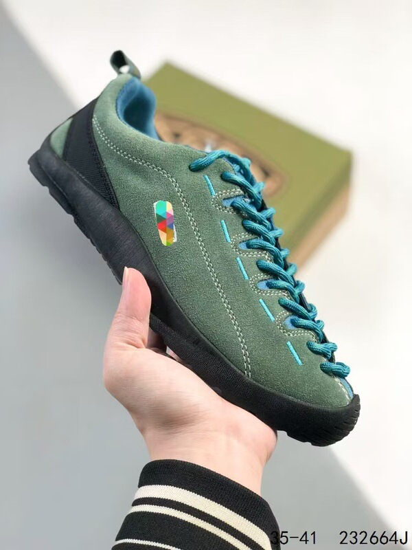 Cute Round-Toe Mountain-Style Outdoor Shoes for Camping, Casual Non-Slip Hiking Shoes for Women, Low-Cut Hiking Shoes for Men, Couple's Cross-Border Style