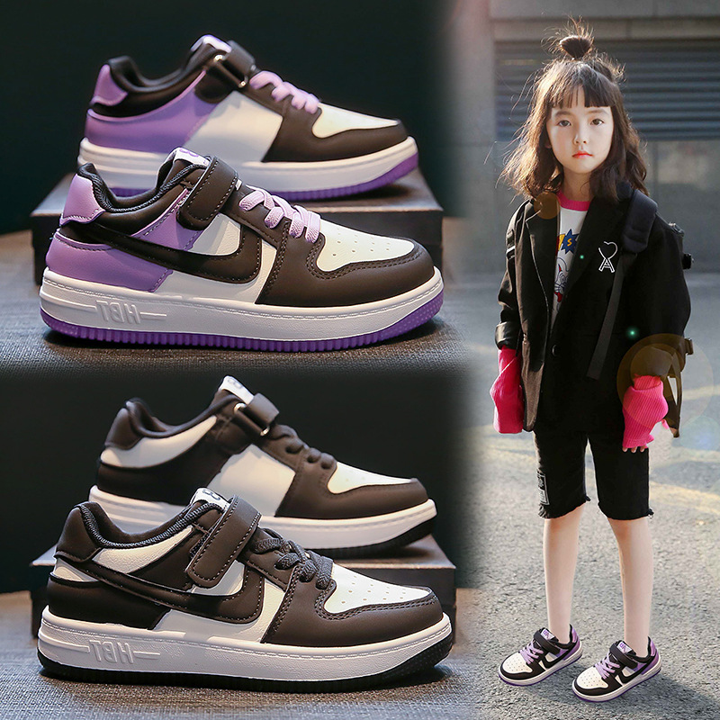 Zapatos para niños 2022 otoño nuevos zapatos de baloncesto para niños zapatos casuales de moda para niños zapatos de tablero alto para niñas